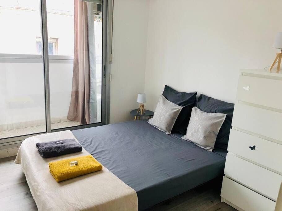 "Beausoleil" T2 Lumineux, Parking, Clim, Wifi Sète Exterior foto