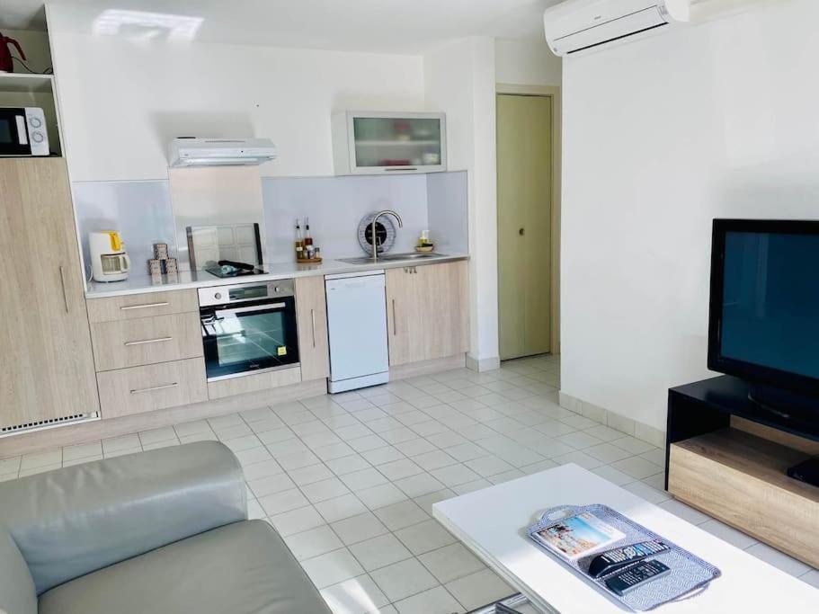 "Beausoleil" T2 Lumineux, Parking, Clim, Wifi Sète Exterior foto